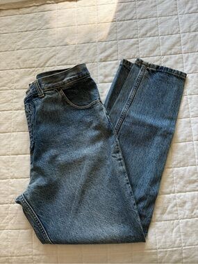 Next Collection Straight Fit Denim Jeans in Blue